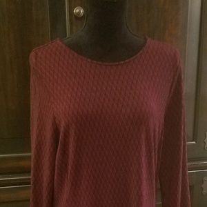 3/4 sleeve knit dress